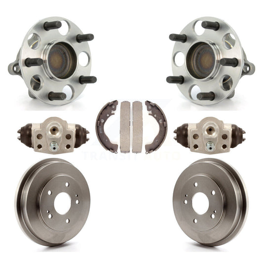 Wheel Cylinders And Drum & Shoes Hub Bearing Rear Kit For 2011 Honda Civic GX