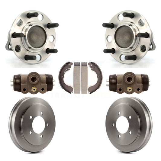 Wheel Cylinders Drum & Shoes Hub Bearing Rear Kit For Jeep Patriot Compass Dodge