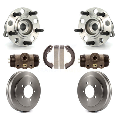 Wheel Cylinders Drum & Shoes Hub Bearing Rear Kit For Jeep Patriot Compass Dodge