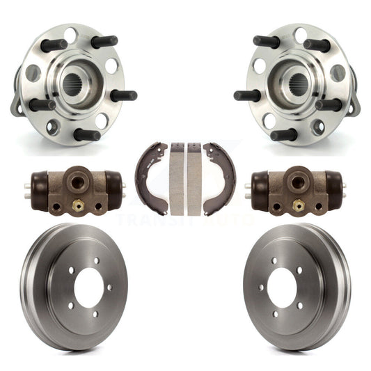 Wheel Cylinders Drum & Shoes Hub Bearing Rear Kit For Jeep Patriot Compass Dodge