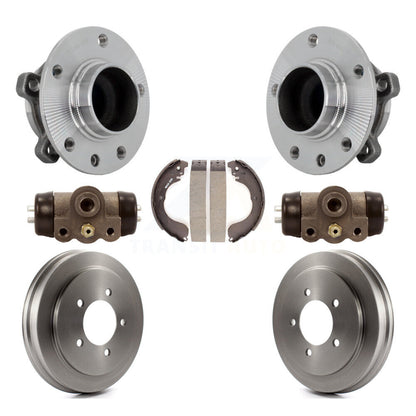 Wheel Cylinders And Drum & Shoes Hub Bearing Assembly Rear Kit For Jeep Compass