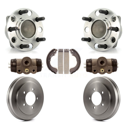 Wheel Cylinders And Drum & Shoes Hub Bearing Rear Kit For Dodge Caliber Avenger