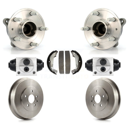 Wheel Cylinders Drum & Shoes Hub Bearing Rear Kit For 2011-2012 Chevrolet Cruze