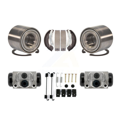 Wheel Cylinders Drum Shoes Hardware Bearing Rear Kit For Nissan Micra Versa Note