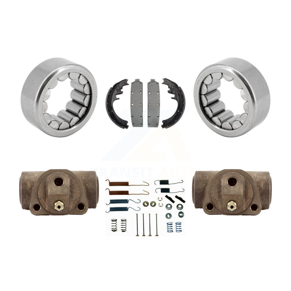Wheel Cylinders And Drum Shoes Hardware Bearing Rear Kit For Dodge Ram 2500 RWD