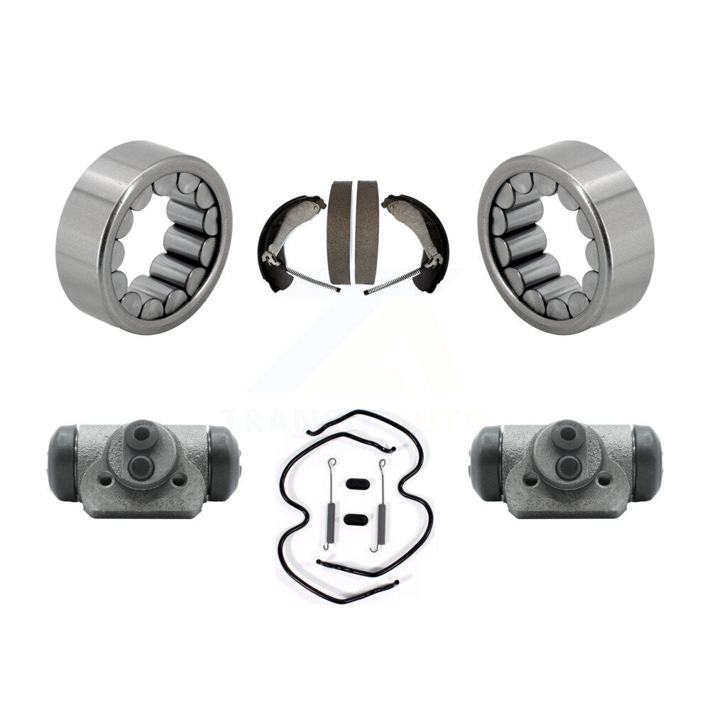 Wheel Cylinders Drum Shoes Hardware Bearing Rear Kit For Chevrolet Colorado GMC