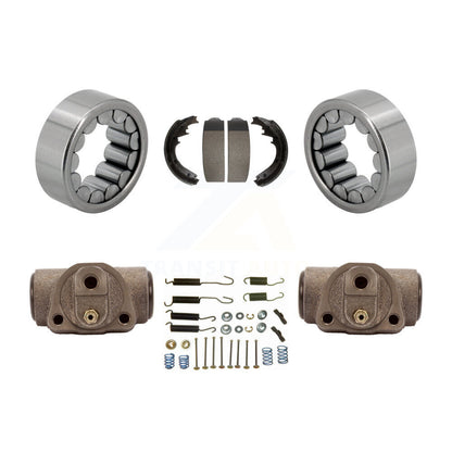 Wheel Cylinders Drum Shoes Hardware Bearing Rear Kit For 99-00 Cadillac Escalade