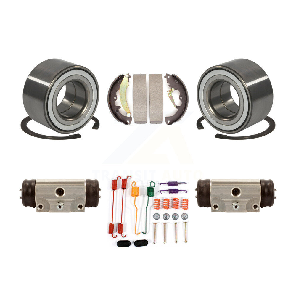 Wheel Cylinders And Drum Shoes Hardware Bearing Rear Kit For Ford Escape Mazda