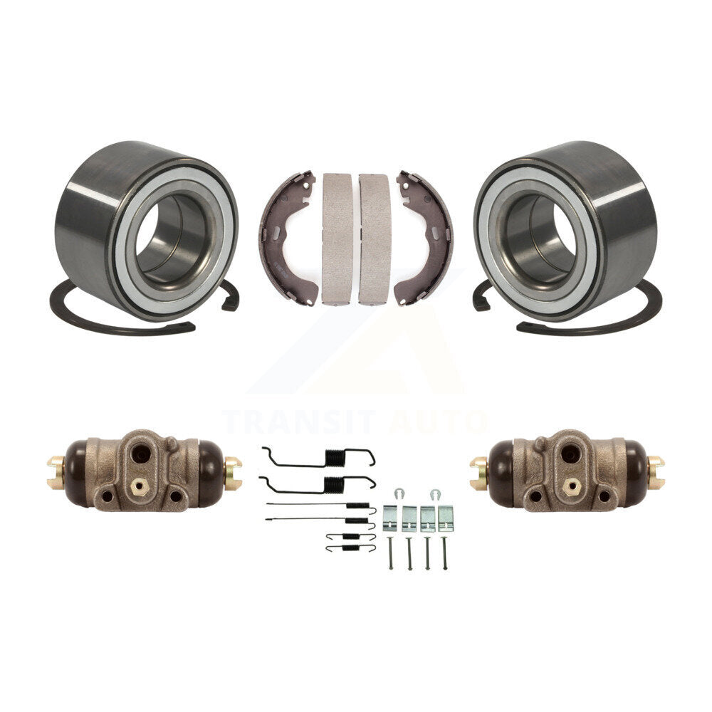 Wheel Cylinders And Drum Shoes Hardware Bearing Rear Kit For Ford Escape Mazda