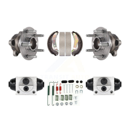 Wheel Cylinders & Drum Shoes Hub Bearing Rear Kit For 2016-2017 Chevrolet Sonic
