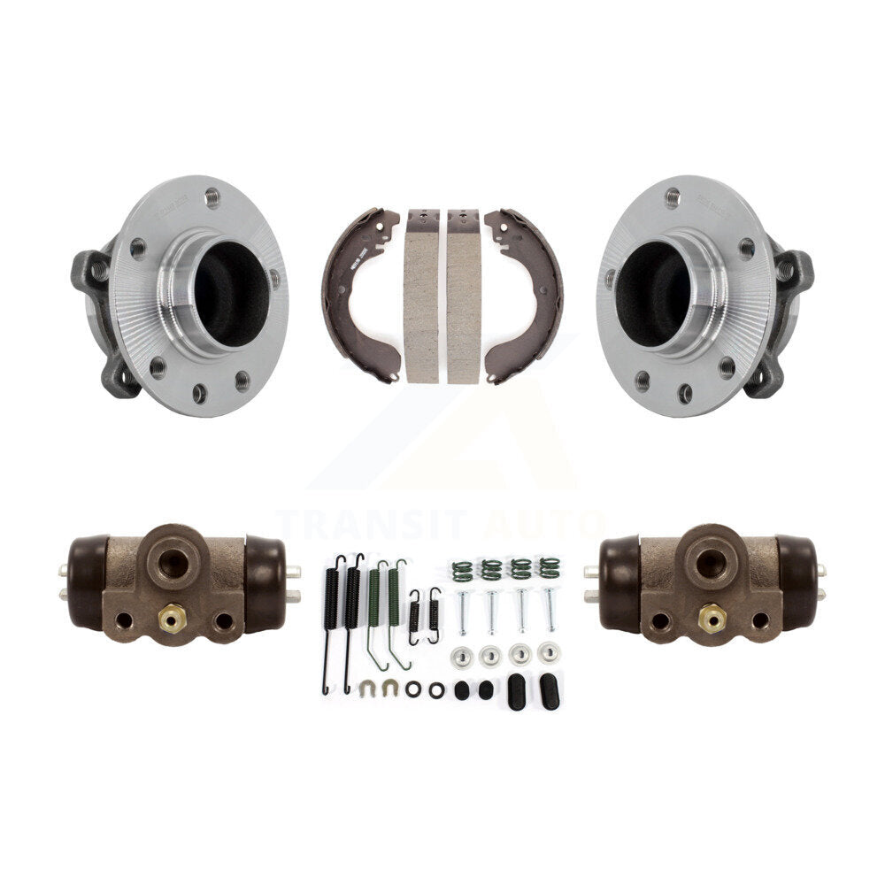 Wheel Cylinders And Drum Shoes Hub Bearing Assembly Rear Kit For Jeep Compass
