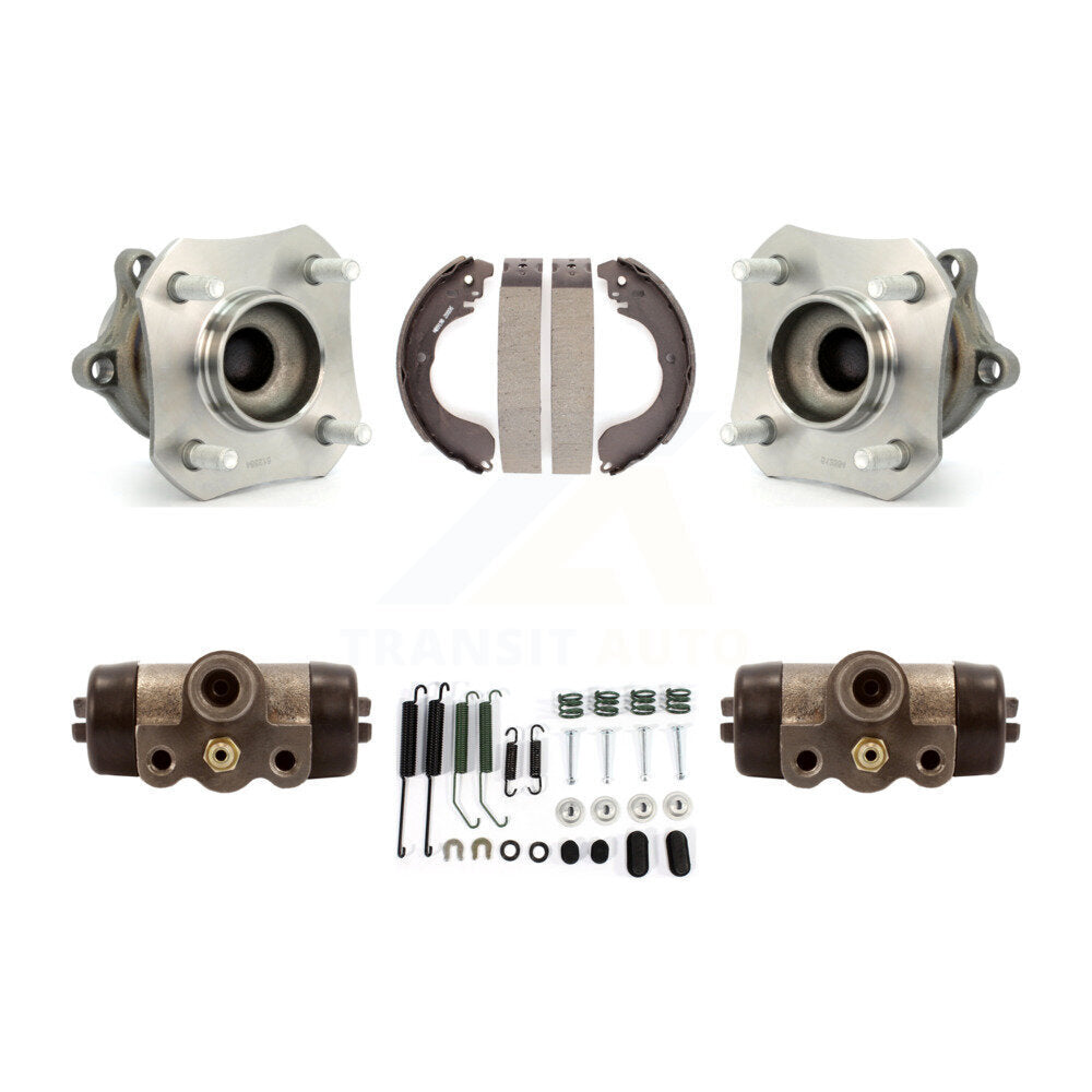 Wheel Cylinders And Drum Shoes Hub Bearing Assembly Rear Kit For Nissan Sentra
