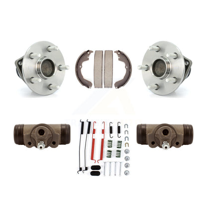 Wheel Cylinders & Drum Shoes Hub Bearing Rear Kit For Pontiac Vibe Toyota Matrix