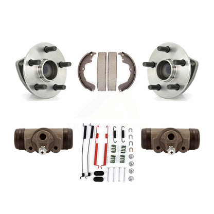 Wheel Cylinders & Drum Shoes Hub Bearing Rear Kit For Pontiac Vibe Toyota Matrix