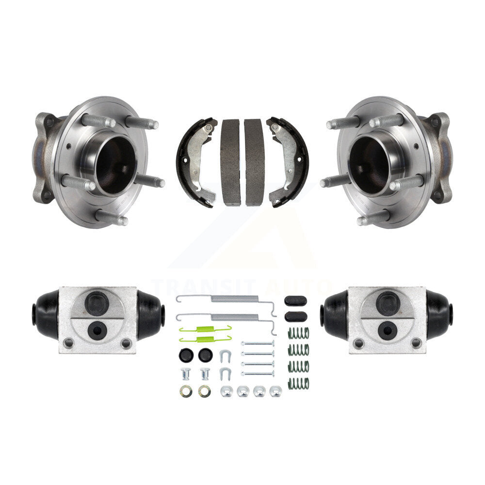 Wheel Cylinders And Drum Shoes Hub Bearing Assembly Rear Kit For Chevrolet Cruze
