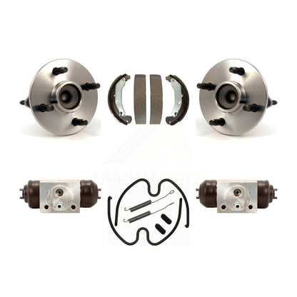 Wheel Cylinders Drum Shoes Hub Bearing Rear Kit For Chevrolet Cobalt Pontiac G5