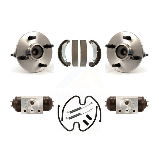 Wheel Cylinders Drum Shoes Hub Bearing Rear Kit For Chevrolet Cobalt Pontiac G5