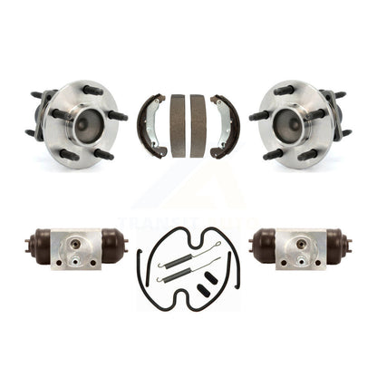Wheel Cylinders Drum Shoes Hub Bearing Rear Kit For Chevrolet Cobalt Pontiac G5