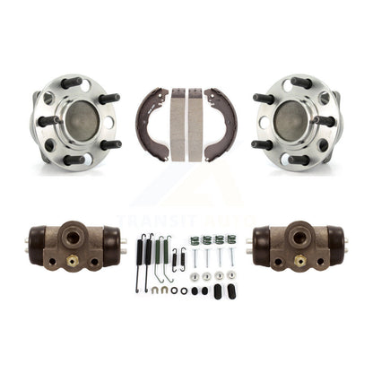 Wheel Cylinders And Drum Shoes Hub Bearing Rear Kit For Dodge Caliber Avenger