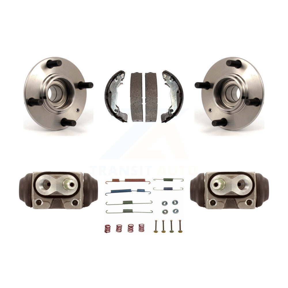 Wheel Cylinders And Drum Shoes Hub Bearing Rear Kit For Hyundai Elantra Non-ABS