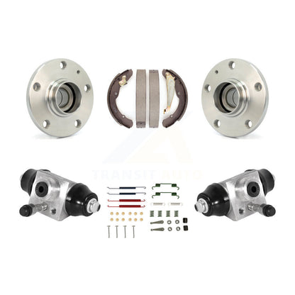 Wheel Cylinders And Drum Shoes Hub Bearing Rear Kit For Volkswagen Jetta