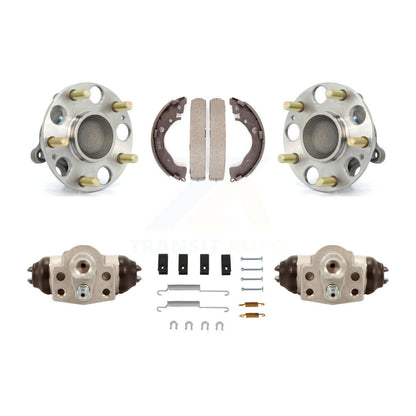Wheel Cylinders And Drum Shoes Hub Bearing Assembly Rear Kit For Honda Civic