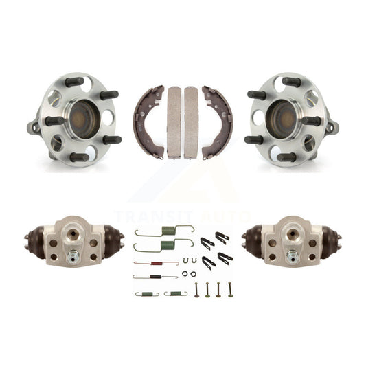 Wheel Cylinders And Drum Shoes Hub Bearing Rear Kit For 2011 Honda Civic GX