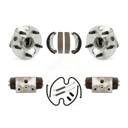 Wheel Cylinders & Drum Shoes Hub Bearing Rear Kit For Pontiac Sunfire Chevrolet