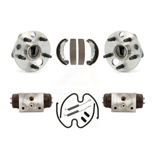 Wheel Cylinders & Drum Shoes Hub Bearing Rear Kit For Pontiac Sunfire Chevrolet