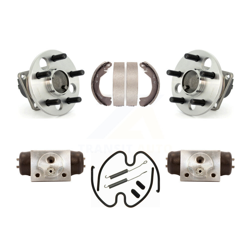 Wheel Cylinders And Drum Shoes Hub Bearing Rear Kit For Chevrolet Cavalier