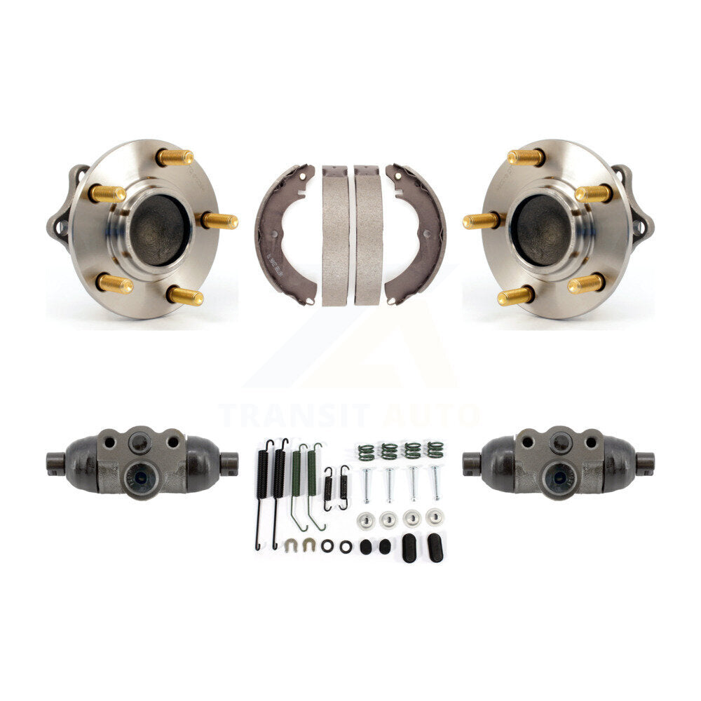 Wheel Cylinders And Drum Shoes Hub Bearing Rear Kit For Mitsubishi Lancer