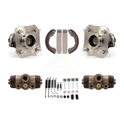 Wheel Cylinders And Drum Shoes Hub Bearing Assembly Rear Kit For Nissan Versa