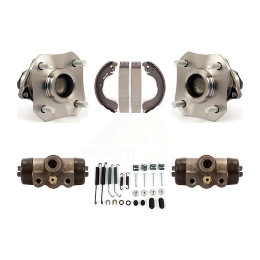Wheel Cylinders And Drum Shoes Hub Bearing Assembly Rear Kit For Nissan Versa