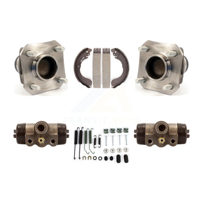 Wheel Cylinders And Drum Shoes Hub Bearing Assembly Rear Kit For Nissan Versa