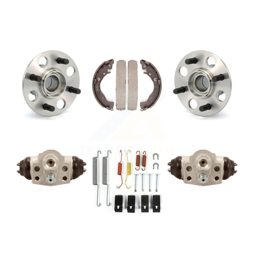 Wheel Cylinders And Drum Shoes Hub Bearing Assembly Rear Kit For Honda Fit