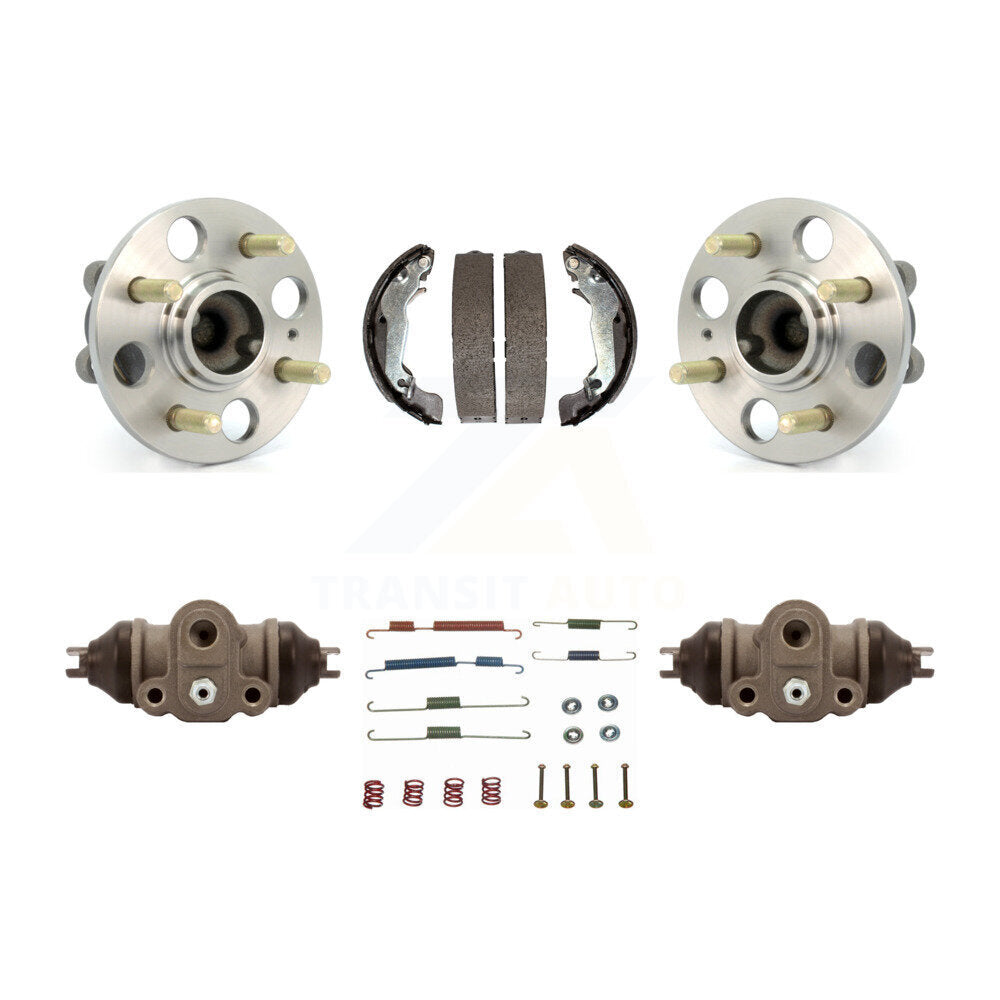 Wheel Cylinders & Drum Shoes Hub Bearing Rear Kit For Hyundai Accent 4-Wheel ABS