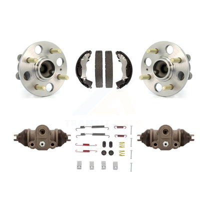Wheel Cylinders Drum Shoes Hub Bearing Rear Kit For Hyundai Accent Kia Rio Rio5