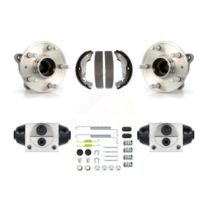 Wheel Cylinders & Drum Shoes Hub Bearing Rear Kit For 2011-2012 Chevrolet Cruze