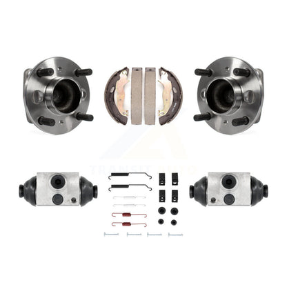 Wheel Cylinders And Drum Shoes Hub Bearing Assembly Rear Kit For Ford Fiesta