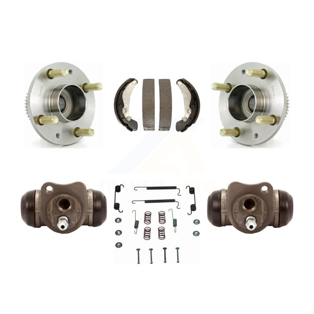 Wheel Cylinders Drum Shoes Hub Bearing Rear Kit For Chevrolet Aveo Pontiac Aveo5