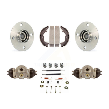 Wheel Cylinders Drum Shoes Hub Bearing Rear Kit For 2003-2006 Nissan Sentra 1.8L