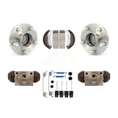 Wheel Cylinders & Drum Shoes Hub Bearing Rear Kit For 10-13 Ford Transit Connect