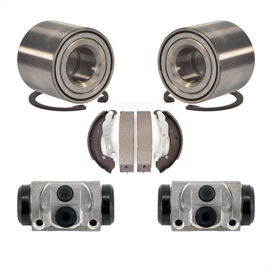 Wheel Cylinders And Drum Shoes Bearing Rear Kit For Nissan Micra Versa Note