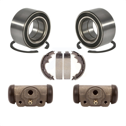 Wheel Cylinders And Drum Shoes Bearing Rear Kit For 2001-2002 Ford Ranger EV