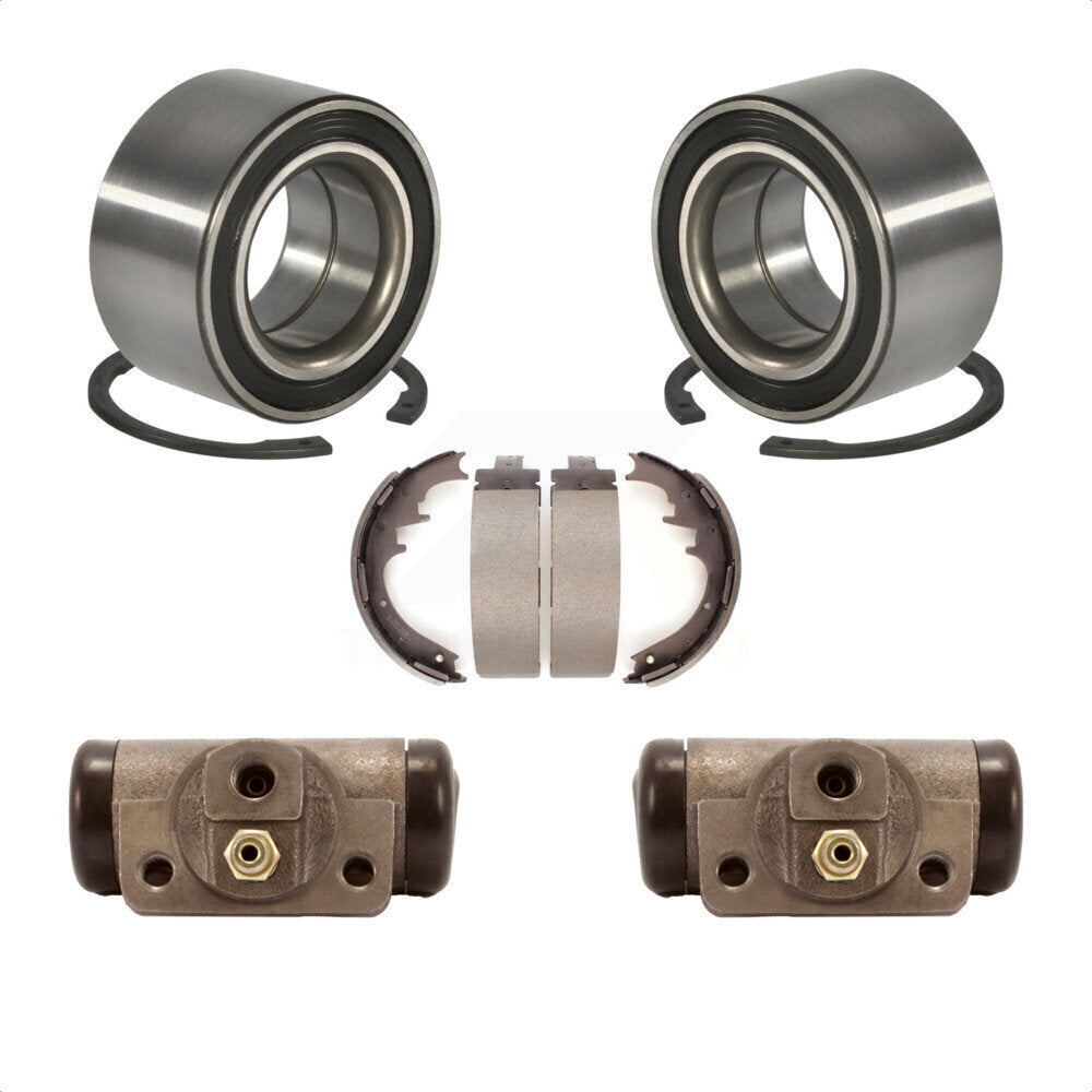 Wheel Cylinders And Drum Shoes Bearing Rear Kit For 1998-2002 Ford Ranger EV