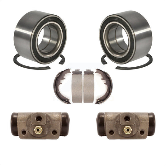 Wheel Cylinders And Drum Shoes Bearing Rear Kit For 1998-2002 Ford Ranger EV