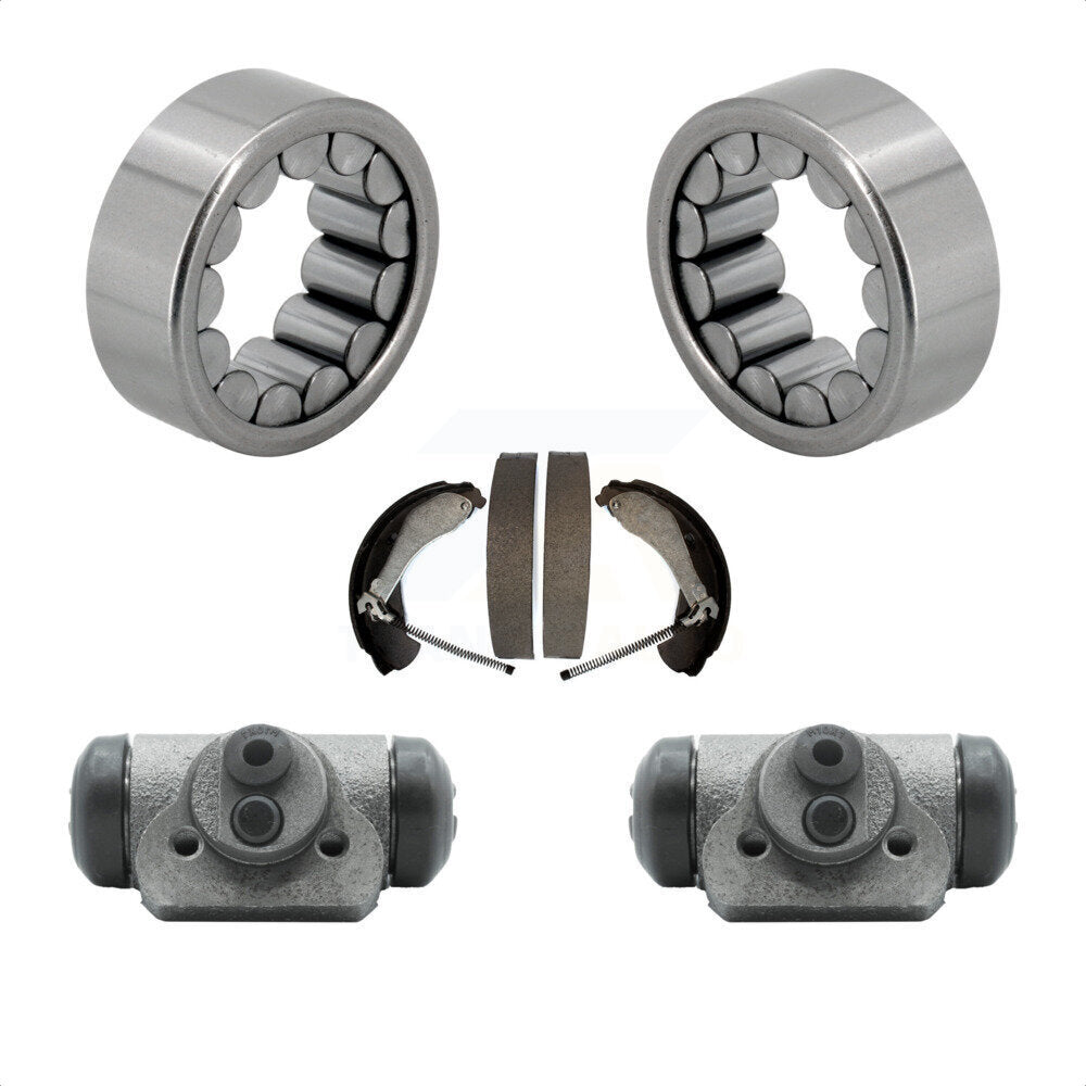 Wheel Cylinders & Drum Shoes Bearing Rear Kit For Chevrolet Colorado GMC Canyon