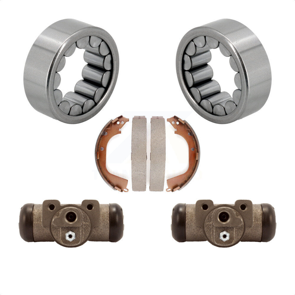 Wheel Cylinders & Drum Shoes Bearing Rear Kit For Chevrolet Colorado GMC Canyon