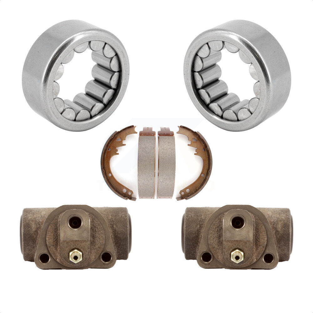 Wheel Cylinders And Drum Shoes Bearing Rear Kit For Dodge Ram 1500