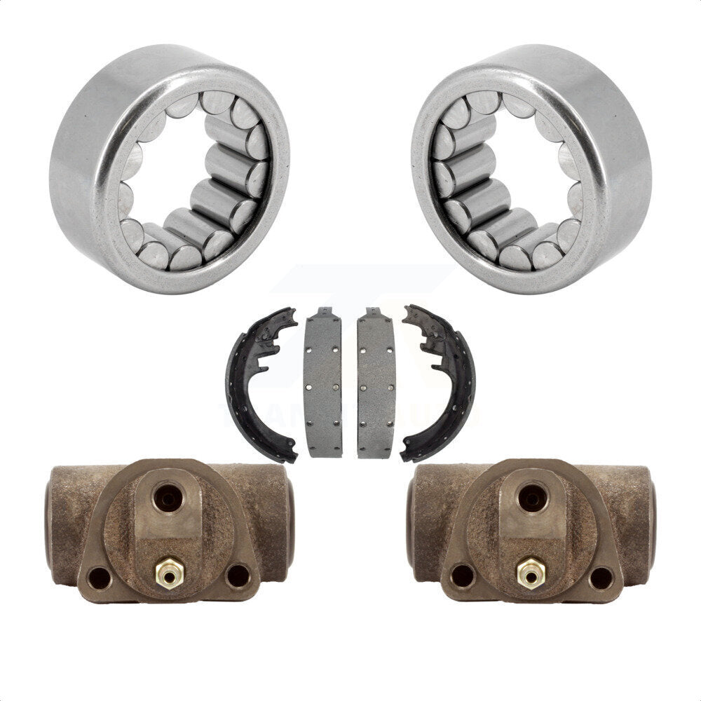 Wheel Cylinders And Drum Shoes Bearing Rear Kit For 1994-1998 Dodge Ram 2500 RWD